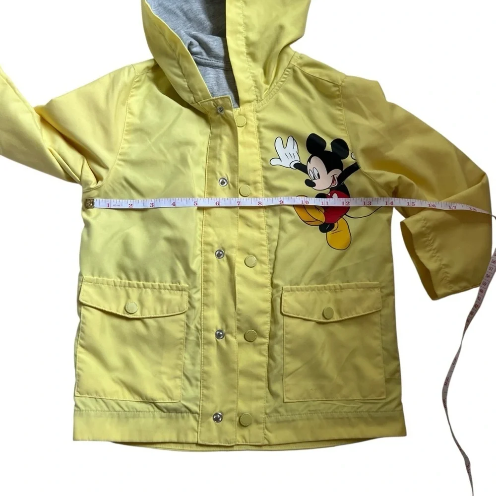 LC Waikiki | Kids Hooded Long Sleeve Mickey Mouse Raincoat- Size 4-5 years